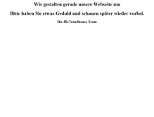 Tablet Screenshot of jb-trendhouse.de